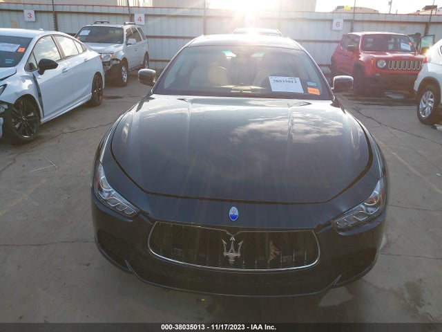 2014 MASERATI GHIBLI S Q4 VIN: ZAM57RTA4E1086016