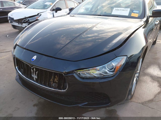 2014 MASERATI GHIBLI S Q4 VIN: ZAM57RTA4E1086016