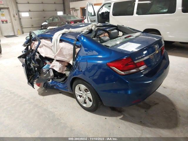 Honda Civic Sedan Lx 2014 19XFB2F57EE035698 Image 3