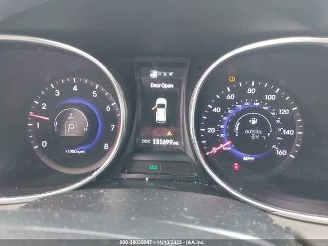 2014 HYUNDAI SANTA FE GLS VIN: KM8SN4HFXEU074371
