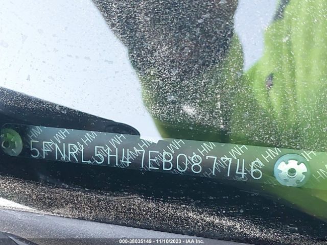 5FNRL5H47EB087746 Honda ODYSSEY EX