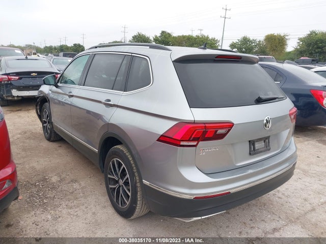3VV3B7AX2MM071992 Volkswagen Tiguan Se/se R-line Black/sel