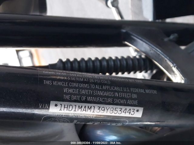 2009 HARLEY-DAVIDSON FLHTCUTG 1HD1MAM139Y853443 Photo 9