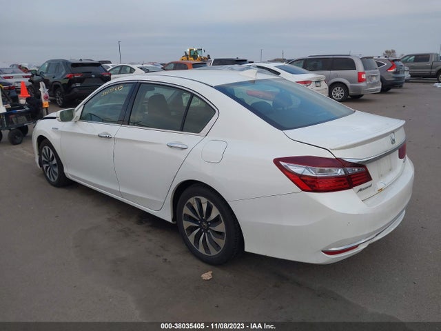 2017 HONDA ACCORD HYBRID VIN: JHMCR6F30HC012455