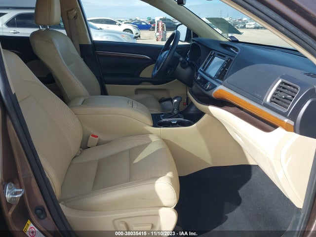 2018 TOYOTA HIGHLANDER LIMITED VIN: 5TDYZRFH2JS263521