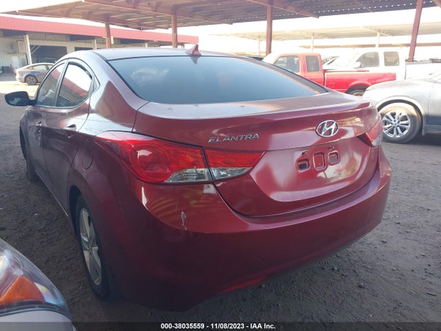 2013 HYUNDAI ELANTRA GLS VIN: 5NPDH4AE4DH303318