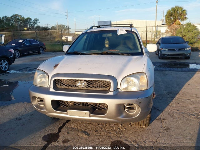 2004 HYUNDAI SANTA FE VIN: KM8SB12B54U820169