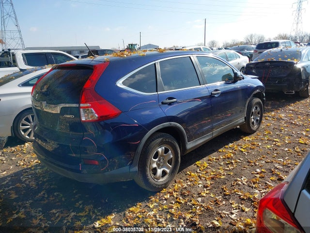 2015 HONDA CR-V LX VIN: 2HKRM4H39FH695947
