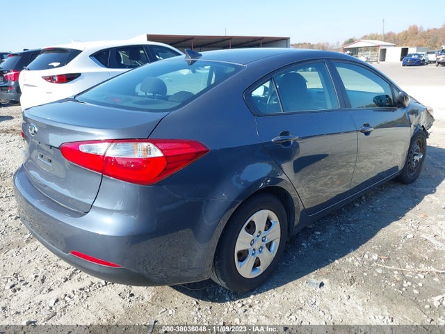 2016 KIA FORTE LX VIN: KNAFK4A64G5567935