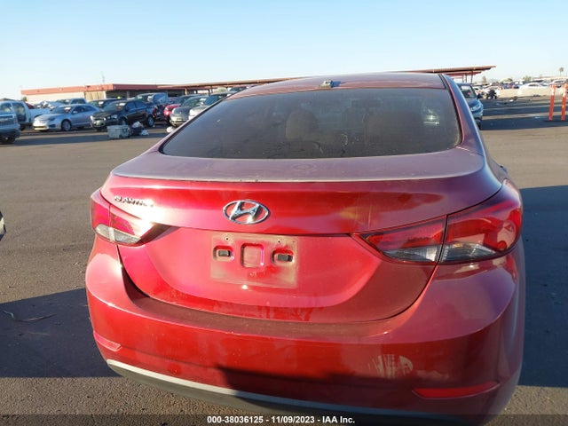 2016 HYUNDAI ELANTRA SE VIN: 5NPDH4AE5GH779534