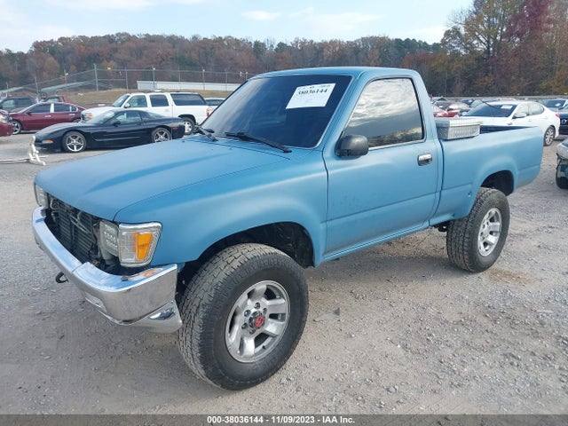 1994 TOYOTA PICKUP 1/2 TON SHORT WHLBSE DX VIN: 4TARN01P0RZ197020