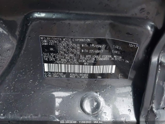Toyota RAV4 LE 2018 JTMZFREV0JJ159255 Image 9