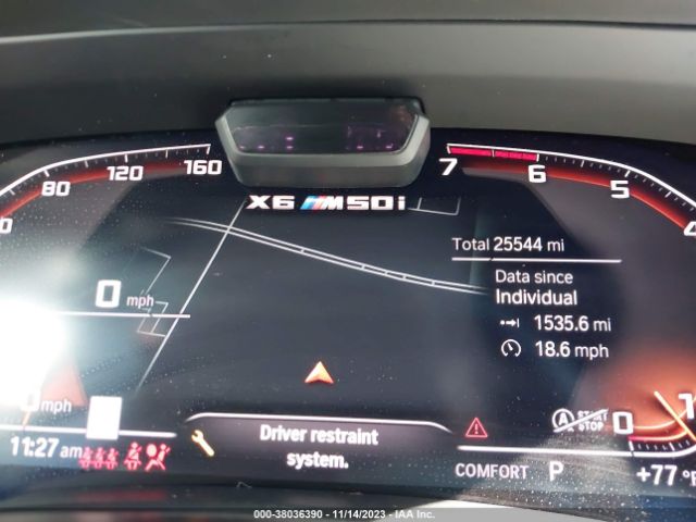 5UXCY8C01LLE40376 BMW X6 M50i