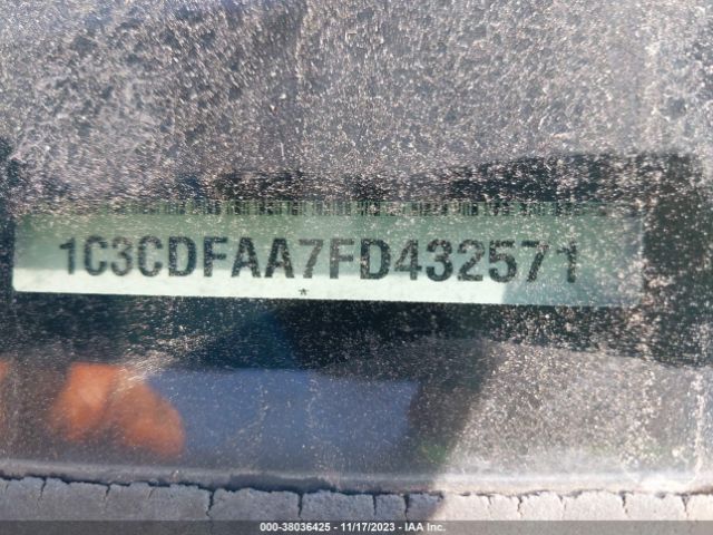 1C3CDFAA7FD432571 Dodge DART SE