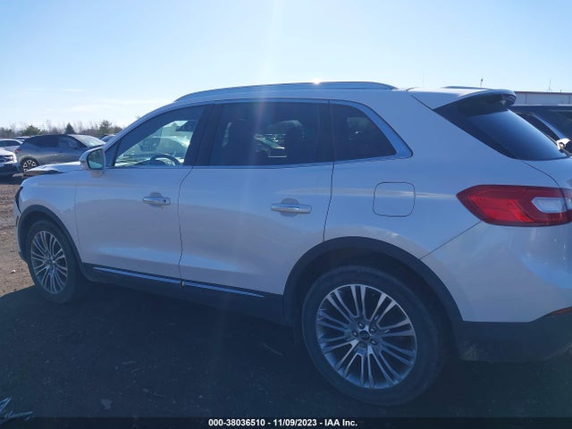 2016 LINCOLN MKX RESERVE VIN: 2LMTJ8LR9GBL61335