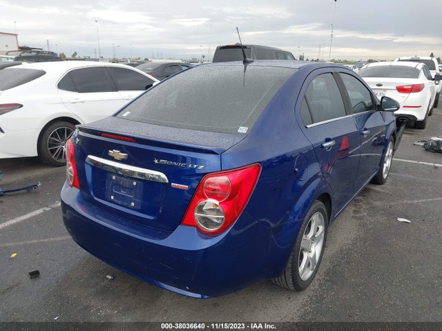 Chevrolet SONIC LTZ 2014 1G1JE5SB2E4190894 Image 4