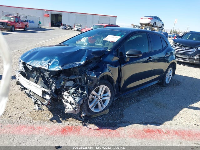 Toyota COROLLA SE 2019 JTNK4RBE8K3030192 Image 2