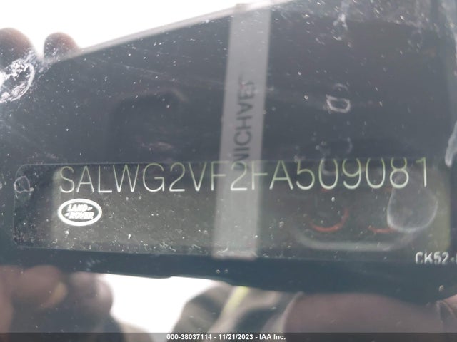 2015 LAND ROVER RANGE ROVER SPORT HSE/SE VIN: SALWG2VF2FA509081