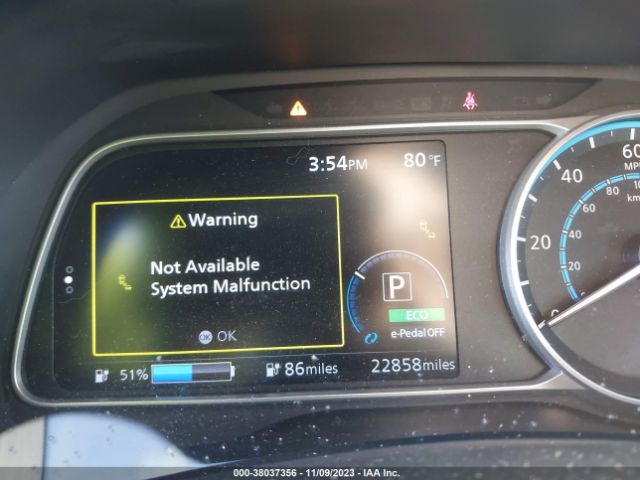 1N4AZ1BV9MC554012 Nissan Leaf S 40 Kwh