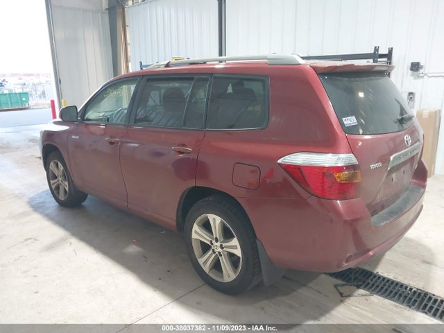 2008 TOYOTA HIGHLANDER SPORT VIN: JTEES43A082036696