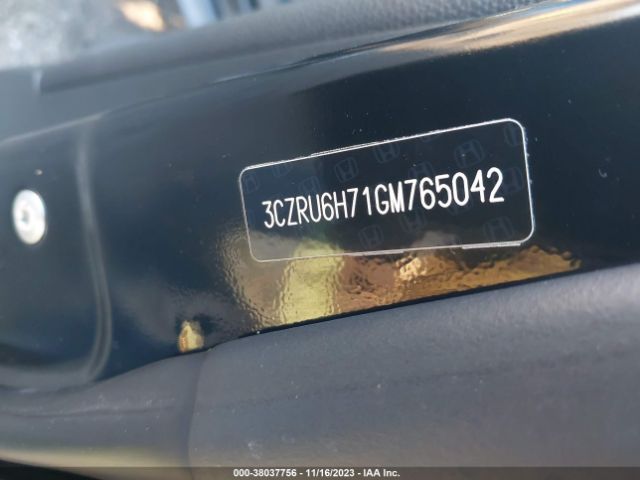 3CZRU6H71GM765042 Honda Hr-v Ex-l