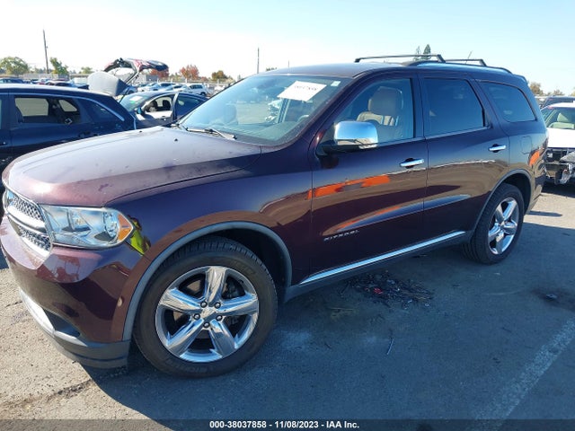 2012 DODGE DURANGO CITADEL VIN: 1C4RDJEG4CC153331