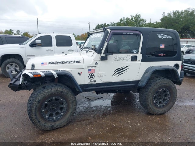 2006 JEEP WRANGLER SPORT RHD VIN: 1J4F449S76P725860