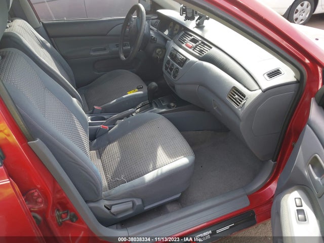 2003 MITSUBISHI LANCER ES VIN: JA3AJ26E93U016645