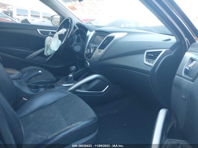 2014 HYUNDAI VELOSTER BASE W/BLACK M6 VIN: KMHTC6AD8EU190263