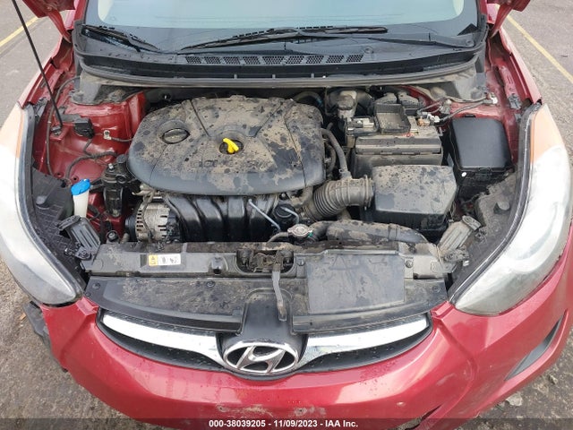 2013 HYUNDAI ELANTRA GLS VIN: 5NPDH4AE9DH340543