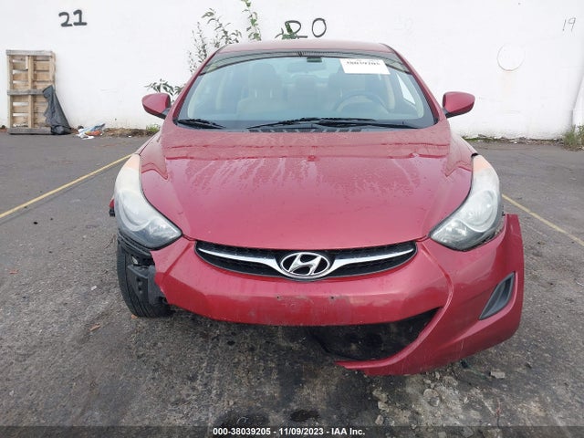 2013 HYUNDAI ELANTRA GLS VIN: 5NPDH4AE9DH340543