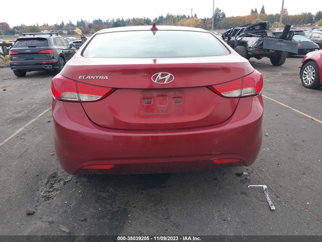 2013 HYUNDAI ELANTRA GLS VIN: 5NPDH4AE9DH340543