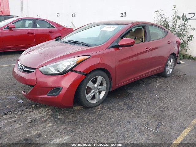 2013 HYUNDAI ELANTRA GLS VIN: 5NPDH4AE9DH340543