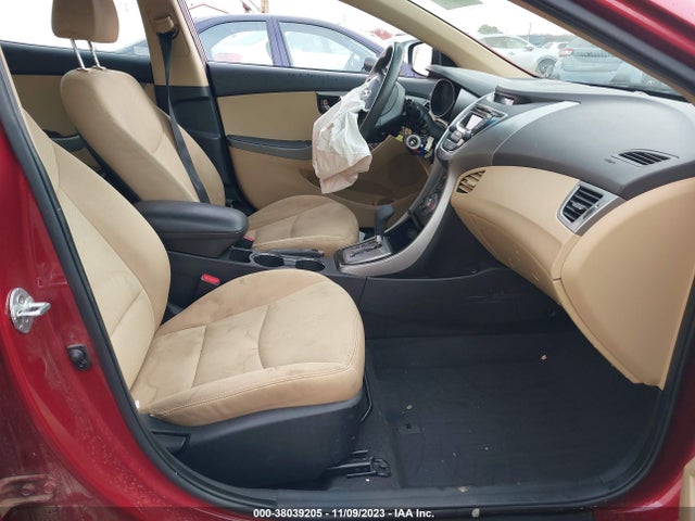 2013 HYUNDAI ELANTRA GLS VIN: 5NPDH4AE9DH340543
