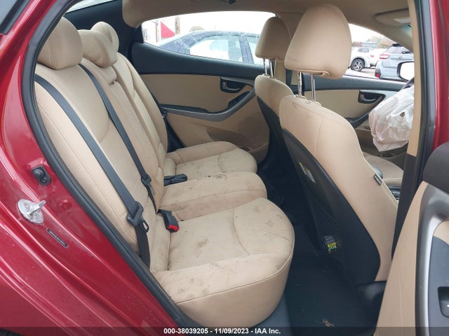 2013 HYUNDAI ELANTRA GLS VIN: 5NPDH4AE9DH340543