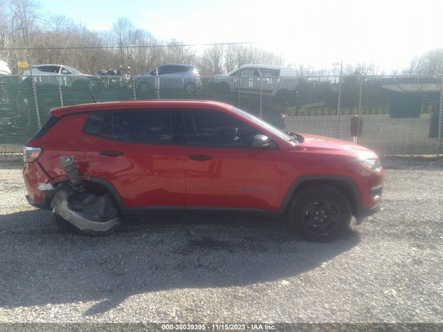 2018 JEEP COMPASS SPORT 4X4 VIN: 3C4NJDAB2JT210033