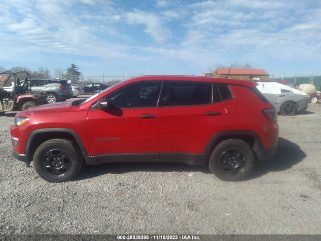 2018 JEEP COMPASS SPORT 4X4 VIN: 3C4NJDAB2JT210033