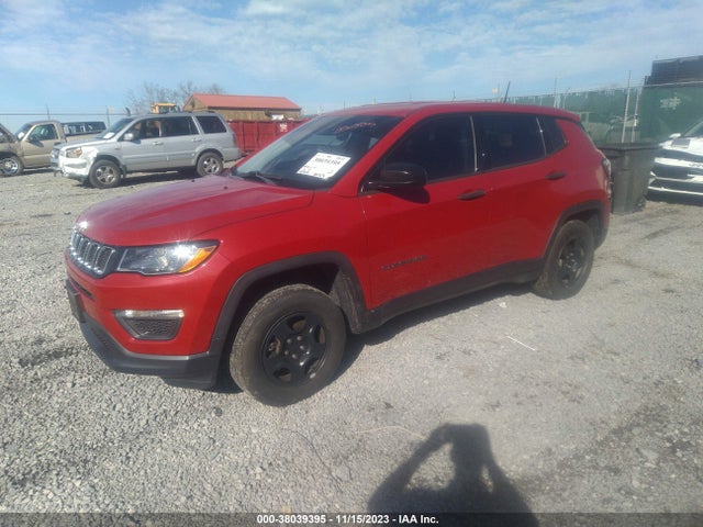 2018 JEEP COMPASS SPORT 4X4 VIN: 3C4NJDAB2JT210033