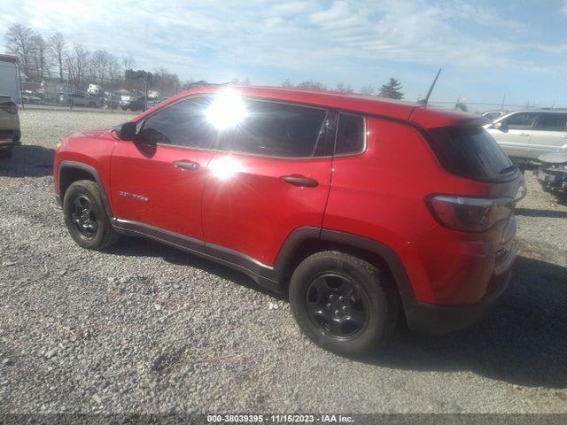 2018 JEEP COMPASS SPORT 4X4 VIN: 3C4NJDAB2JT210033