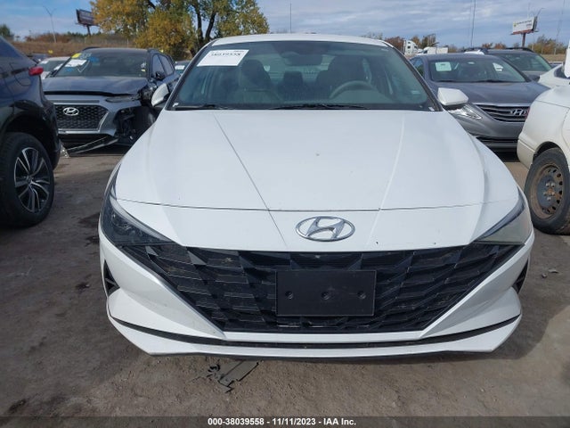2021 HYUNDAI ELANTRA SEL VIN: 5NPLM4AG2MH031425
