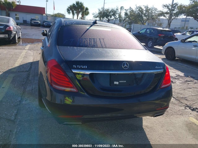 2015 MERCEDES-BENZ S-CLASS S 550 VIN: WDDUG8FB0FA184711