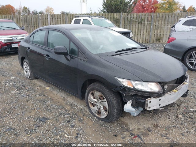 2013 HONDA CIVIC LX VIN: 2HGFB2F53DH539038