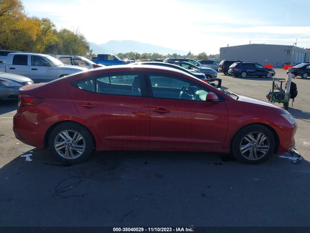 2019 HYUNDAI ELANTRA SEL VIN: KMHD84LF4KU747268
