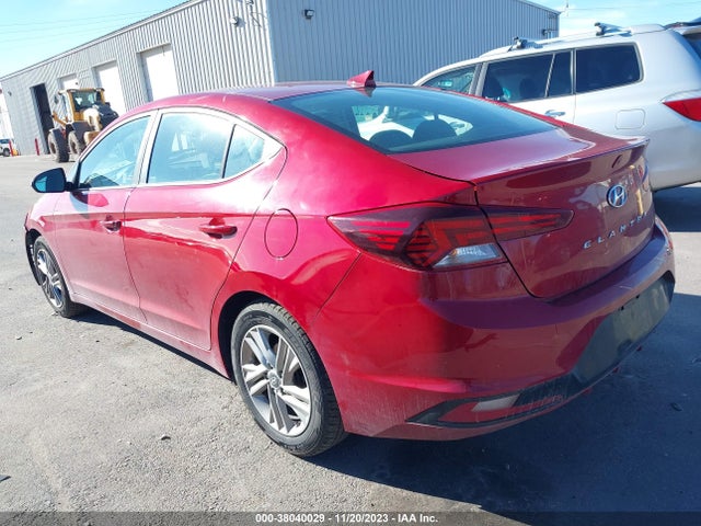 2019 HYUNDAI ELANTRA SEL VIN: KMHD84LF4KU747268