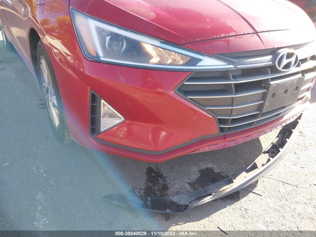2019 HYUNDAI ELANTRA SEL VIN: KMHD84LF4KU747268