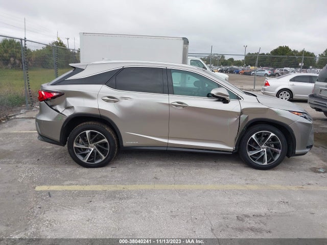 2017 LEXUS RX 450H VIN: 2T2BGMCA0HC020147