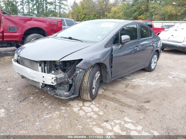 Honda Civic Lx 2014 19XFB2F56EE076467 Image 2