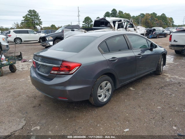 Honda Civic Lx 2014 19XFB2F56EE076467 Image 4