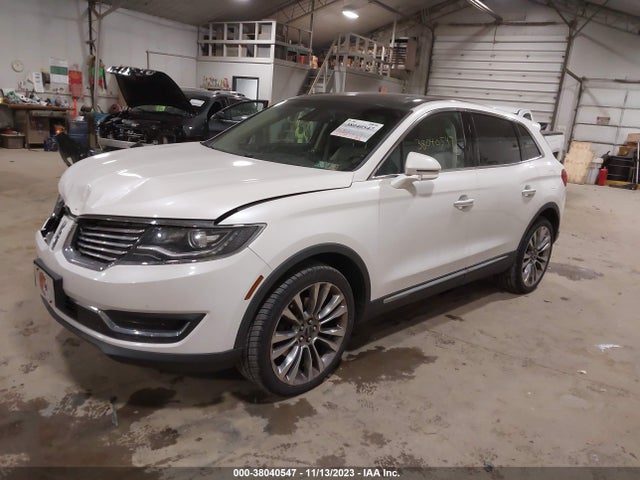 2016 LINCOLN MKX RESERVE VIN: 2LMTJ8LP2GBL37098