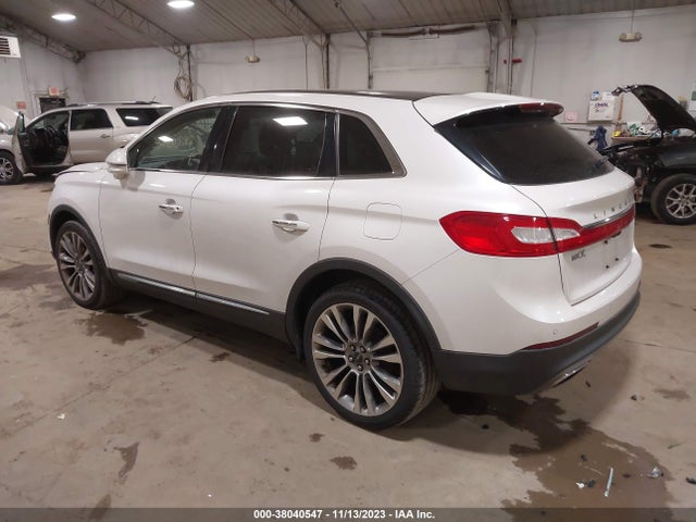 2016 LINCOLN MKX RESERVE VIN: 2LMTJ8LP2GBL37098